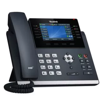 Telefon SIP Yealink SIP-T46U, PoE, LCD 4.3", 480x272, 27 de programe, 2xUSB, Gigabit