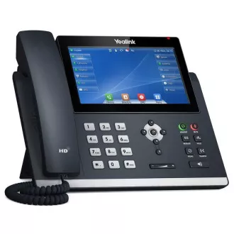Telefon SIP Yealink SIP-T48U, PoE, LCD 7" 800x480, 29 prog.tl., 2xUSB, GigE Telefon SIP Yealink SIP-T48U, PoE, LCD 7" 800x480, 29 prog.tl., 2xUSB, GigE