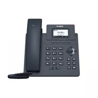 Telefon SIP Yealink SIP-T30P, PoE, LCD 2.3" 132x64 fără iluminare din spate, 1 x cont SIP, 100M Eth Telefon SIP Yealink SIP-T30P, PoE, LCD 2.3" 132x64 fără iluminare din spate, 1 x cont SIP, 100M Eth