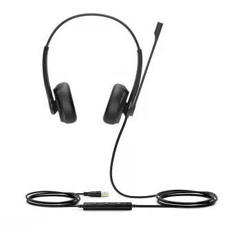 Căști duble binaurale Yealink UH34 cu conector USB