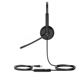 Yealink UH34 Căști duble pentru ambele urechi cu conector USB pentru echipe