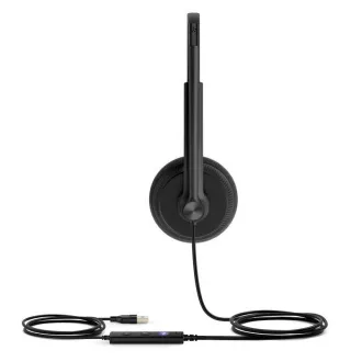 Yealink UH34 Lite Căști duble pentru ambele urechi cu conector USB pentru echipe