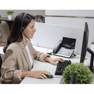 Yealink YHS34 Căști duble pentru ambele urechi cu conectori QD-RJ9 Yealink YHS34 Căști duble pentru ambele urechi cu conectori QD-RJ9