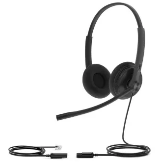 Yealink YHS34 Lite Căști duble pentru ambele urechi cu conectori QD-RJ9