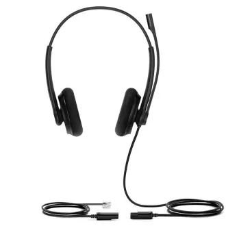 Yealink YHS34 Lite Căști duble pentru ambele urechi cu conectori QD-RJ9
