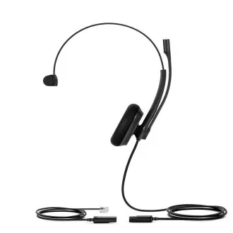 Yealink YHS34 Lite Căști mono pentru o singură ureche cu conectori QD-RJ9 Yealink YHS34 Lite Căști mono pentru o singură ureche cu conectori QD-RJ9