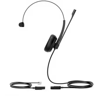 Yealink YHS34 Căști mono pentru o singură ureche cu conectori QD-RJ9