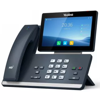 Telefon SIP Yealink SIP-T58W Pro, Android, PoE, LCD cu bare și puncte de 7", receptor Bluetooth, GigE Telefon SIP Yealink SIP-T58W Pro, Android, PoE, LCD cu bare și puncte de 7", receptor Bluetooth, GigE