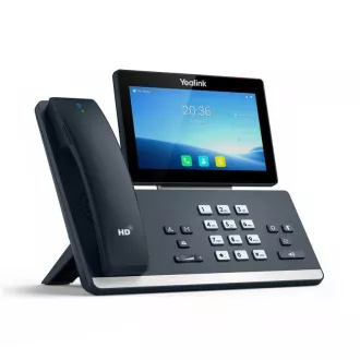 Telefon SIP Yealink SIP-T58W Pro, Android, PoE, LCD cu bare și puncte de 7", receptor Bluetooth, GigE Telefon SIP Yealink SIP-T58W Pro, Android, PoE, LCD cu bare și puncte de 7", receptor Bluetooth, GigE