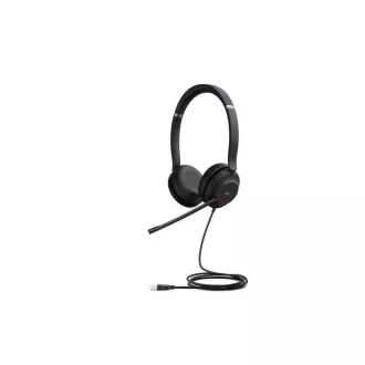 Yealink UH37 Căști duble pentru ambele urechi cu conector USB pentru echipe