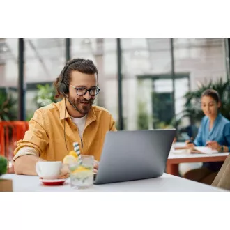 Yealink UH37 Căști duble pentru ambele urechi cu conector USB pentru echipe