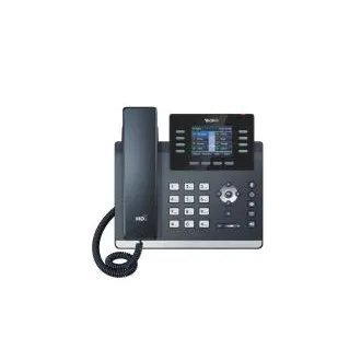Telefon SIP Yealink SIP-T44W, PoE, LCD 2.8", 320x240, 21 de programe, Wi-Fi, Bluetooth
