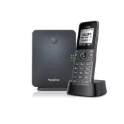Stație de bază și receptor DECT Yealink W71P, ecran alb-negru de 1,8", până la 10 receptoare