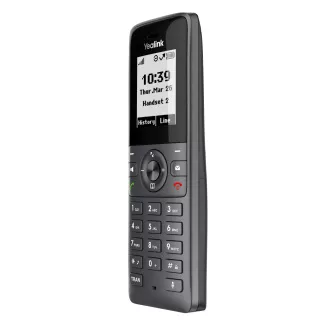 Telefon Yealink W71H SIP DECT, ecran alb-negru de 1,8"