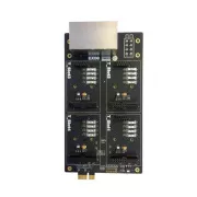 Card Yeastar EX08, 8 porturi, 4 poziții pentru S2, O2, SO, BRI, GSM