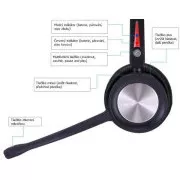 WELL Mairdi MRD-890BTD, căști wireless cu două urechi