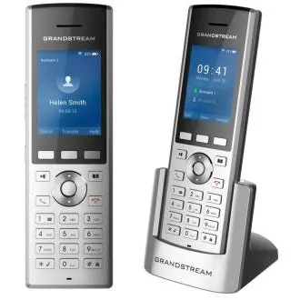 Telefon IP WiFi Grandstream WP820, afișaj tip bară de 2,4", 2 conturi SIP, video, BT, Micro USB, Handover Telefon IP WiFi Grandstream WP820, afișaj tip bară de 2,4", 2 conturi SIP, video, BT, Micro USB, Handover