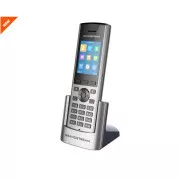 Telefon IP Grandstream DP730, afișaj tip bară de 2,4", cont 2SIP, video, BT, Micro USB, HAC, Push-to-talk