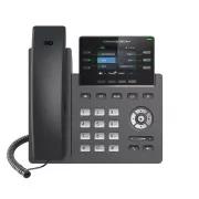 Grandstream GRP2613, bară LCD de 2,8" cu afișare, 3 SIP, Gbit, PoE, 24 dig. tl.,