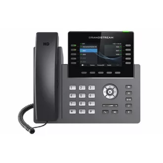 Telefon SIP Grandstream GRP2615, ecran TFT cu bare de 4,3", 5 conturi SIP, 10 taste de programare, 2x1Gb, WiFi, BT Telefon SIP Grandstream GRP2615, ecran TFT cu bare de 4,3", 5 conturi SIP, 10 taste de programare, 2x1Gb, WiFi, BT