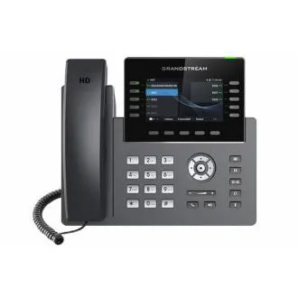 Telefon SIP Grandstream GRP2615, ecran TFT cu bare de 4,3", 5 conturi SIP, 10 taste de programare, 2x1Gb, WiFi, BT Telefon SIP Grandstream GRP2615, ecran TFT cu bare de 4,3", 5 conturi SIP, 10 taste de programare, 2x1Gb, WiFi, BT