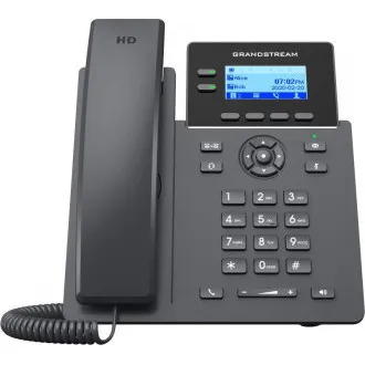 Telefon SIP Grandstream GRP2602, ecran LCD de 2,21", iluminare din spate, 4 conturi SIP, 2 porturi de 100 Mbit Telefon SIP Grandstream GRP2602, ecran LCD de 2,21", iluminare din spate, 4 conturi SIP, 2 porturi de 100 Mbit