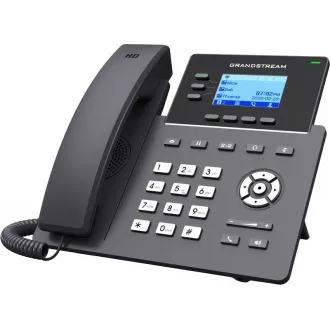 Telefon SIP Grandstream GRP2603P, ecran LCD retroiluminat de 2,48", 6 conturi SIP, port 2x1Gbit, PoE Telefon SIP Grandstream GRP2603P, ecran LCD retroiluminat de 2,48", 6 conturi SIP, port 2x1Gbit, PoE
