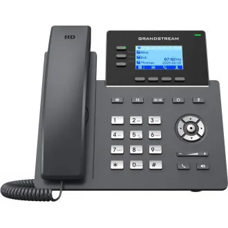 Telefon SIP Grandstream GRP2603P, ecran LCD retroiluminat de 2,48", 6 conturi SIP, port 2x1Gbit, PoE Telefon SIP Grandstream GRP2603P, ecran LCD retroiluminat de 2,48", 6 conturi SIP, port 2x1Gbit, PoE