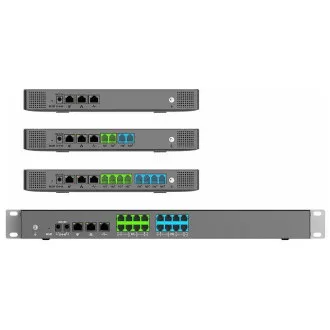 Grandstream UCM6300 Audio VoIP PBX, 250 de utilizatori, 50 de fișiere apel, conf. audio 50 de conturi, 0xFXO, 0xFXS port