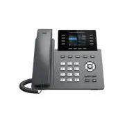 Telefon SIP Grandstream GRP2624, afișaj TFT cu bară de 2,8", 12 conturi SIP, 4 panouri frontale, 2x1Gb, WiFi, BT