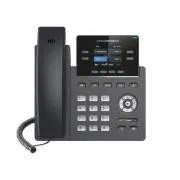 Grandstream GRP2612G, afișaj TFT cu bare de 2,4", 2 conturi SIP, 4 porturi de program, 16 porturi BLF, PoE, 1Gbps
