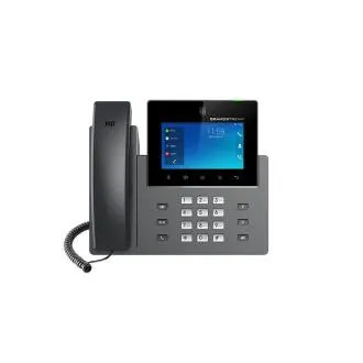 Videotelefon SIP Grandstream GXV3450, ecran IPS de 5", cu bare și puncte, 16 conturi SIP, Android 11, WiFi, BT, PoE+ Videotelefon SIP Grandstream GXV3450, ecran IPS de 5", cu bare și puncte, 16 conturi SIP, Android 11, WiFi, BT, PoE+