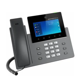 Videotelefon SIP Grandstream GXV3450, ecran IPS de 5", cu bare și puncte, 16 conturi SIP, Android 11, WiFi, BT, PoE+ Videotelefon SIP Grandstream GXV3450, ecran IPS de 5", cu bare și puncte, 16 conturi SIP, Android 11, WiFi, BT, PoE+