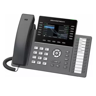 Telefon SIP Grandstream GRP2636, bara TFT de 4.3", 6 conturi SIP, 24 taste pr., 2x1Gb, WiFi, BT Telefon SIP Grandstream GRP2636, bara TFT de 4.3", 6 conturi SIP, 24 taste pr., 2x1Gb, WiFi, BT