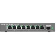 Switch de rețea negestionat Grandstream GWN7701M 8 porturi de 2,5 Gb / 1 SFP+
