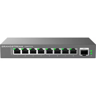 Switch de rețea negestionat Grandstream GWN7701M 8 porturi de 2,5 Gb / 1 SFP+