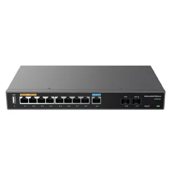 Router VPN Grandstream GWN7003 2 SFP, porturi 9 Gb / 1 intrare PoE, 2 ieșire PoE