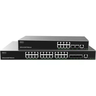 Switch de rețea gestionat Grandstream GWN7811 L3 cu 8 porturi / 2 SFP+, VLAN, DHCP, Stacking