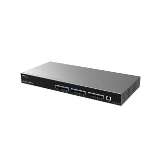 Switch de rețea Grandstream GWN7832 L3 cu 12 porturi SFP+, DHCP, QoS, VLAN, CLI Switch de rețea Grandstream GWN7832 L3 cu 12 porturi SFP+, DHCP, QoS, VLAN, CLI