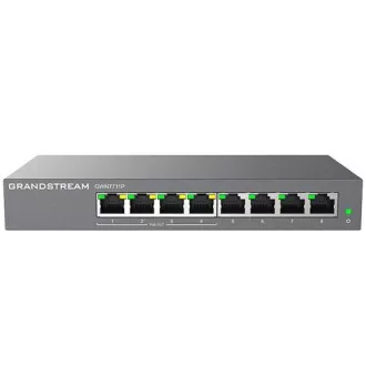 Switch gestionat Grandstream GWN7711P Layer 2 Lite, 8 porturi, 4x PoE/PoE+