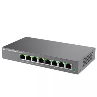 Switch gestionat Grandstream GWN7711P Layer 2 Lite, 8 porturi, 4x PoE/PoE+
