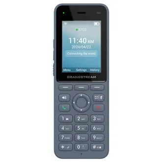 Telefon Grandstream WP826 SIP WiFi, afișaj tip bară de 2,4", 3 conturi SIP, BT, USB-C