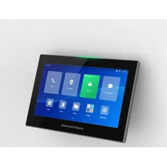 Interfon și stație de control SIP Grandstream GSC3575, ecran tactil de 7", Wi-Fi 6, BT, 6 conturi SIP, negru