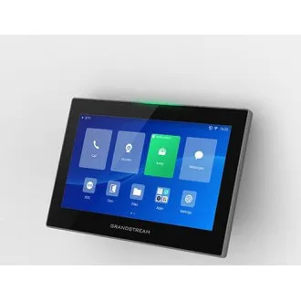 Interfon și stație de control SIP Grandstream GSC3575, ecran tactil de 7", Wi-Fi 6, BT, 6 conturi SIP, negru Interfon și stație de control SIP Grandstream GSC3575, ecran tactil de 7", Wi-Fi 6, BT, 6 conturi SIP, negru