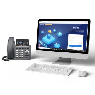 Telefon SIP Grandstream GRP2613W, afișaj TFT cu bară de 2,8", 4 conturi SIP, 6 programe, 2xGigabit PoE, WiFi Telefon SIP Grandstream GRP2613W, afișaj TFT cu bară de 2,8", 4 conturi SIP, 6 programe, 2xGigabit PoE, WiFi