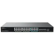 Switch de rețea administrat Grandstream GWN7822P L3, 16 x 1G, 8 x 2.5G, SFP+, PoE, VLAN, IGMP, MLD, MVR