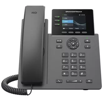 Telefon SIP Grandstream GRP2611G, 3 conturi, PoE, 12 chei BLF, port gigabit