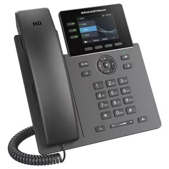 Telefon SIP Grandstream GRP2611G, 3 conturi, PoE, 12 chei BLF, port gigabit
