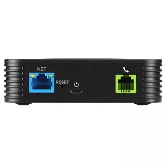 Grandstream HT801 V2 (ATA), 1x FXS, 1x cont SIP, 1x LAN, conferință audio pe 3 căi, auto-provisioning