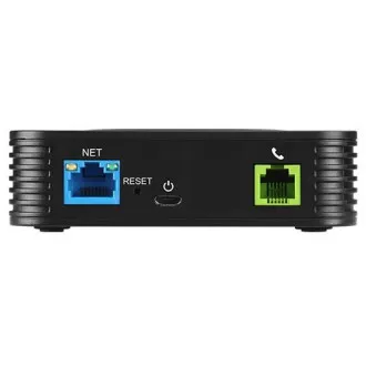 Grandstream HT801 V2 (ATA), 1x FXS, 1x cont SIP, 1x LAN, conferință audio pe 3 căi, auto-provisioning